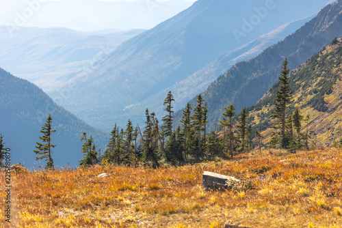 Fall Colors Logan Pass, Hidden Lake Montana