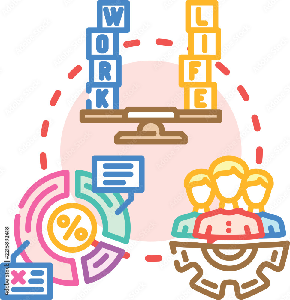 Fototapeta premium Adaptive workforce scheduling concept illustrating flexible human resources planning, calendar organization, task management, team allocation, and data driven optimization for productivity