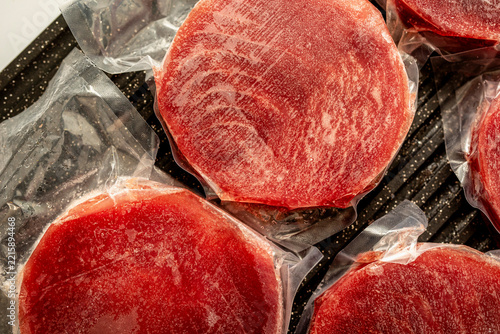 vacuum packed fresh tuna 