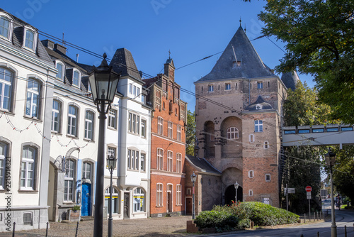 Obertor – mittelalterliches Stadttor in Neuss, Nordrhein-Westfalen