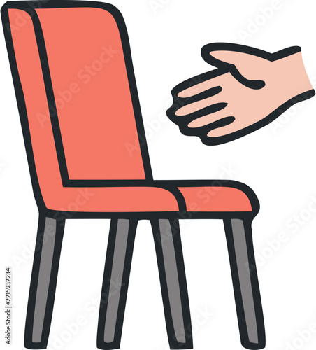 Priority Seating and Public Transport Courtesy Vector