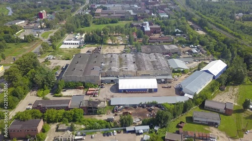 Klin industrial complex seen from a high orbit