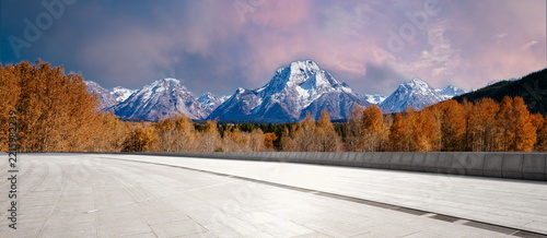 road in the mountains landscape nature outdoor highway
