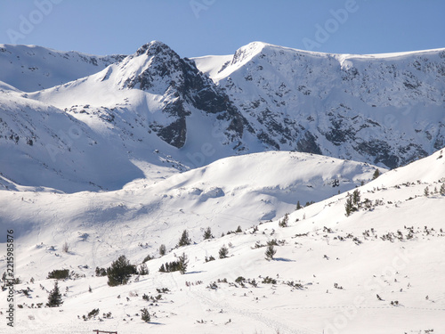 Rila Mountain near The Seven Rila Lakes, Bulgaria