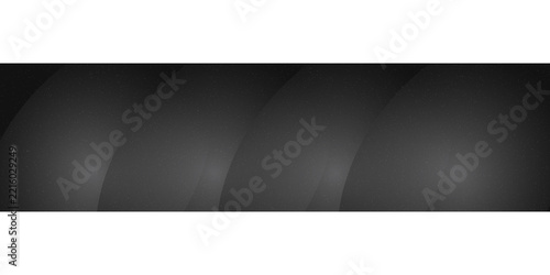 Abstract dark banner with wavy layers and subtle glowing light particles