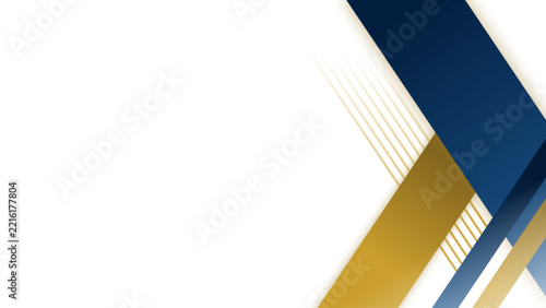 Abstract Blue Gold Business Background