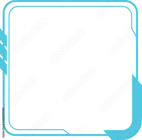 HUD rounded rectangle outline