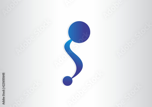 Creative Blue Sprout Seedling Growth Logo Template for Financial Investment, Educational Growth, and Educational Business Brand