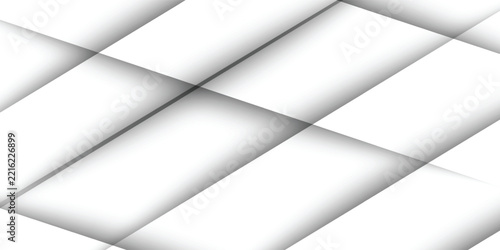 White and gray abstract background for corporate concept, template. Vector illustration. Abstract gray and white background. Geometric background with diagonal stripes design .