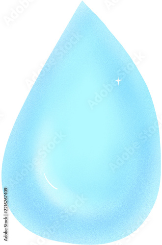blue water drop clipart