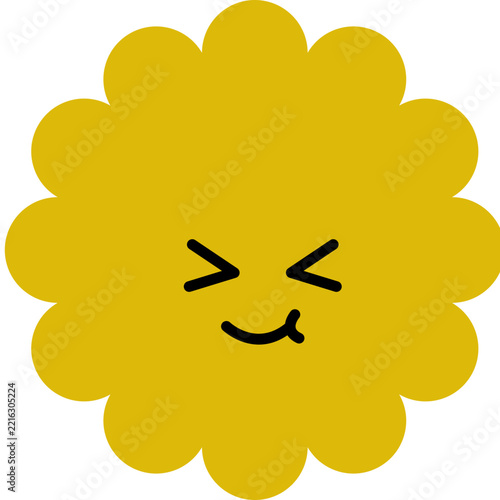 cute sun emoji