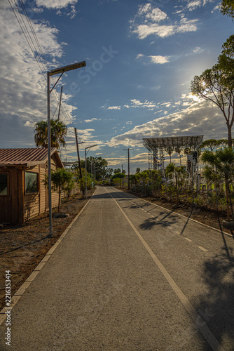 Newly extended waterfront promenade area in Limassol, Cyprus