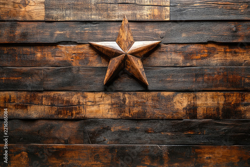 Atmospheric Texas Barbecue Interior with Vintage Poster Details