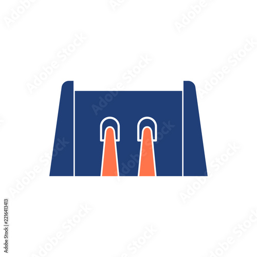 Hydroelectric Power Plant Dam Generating Sustainable Renewable Electricity with Water Flow