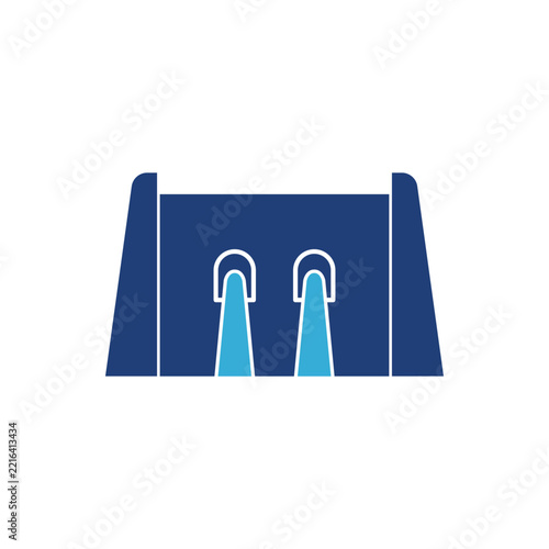 Modern Hydroelectric Power Plant Dam Generating Renewable Clean Energy with Water Flow