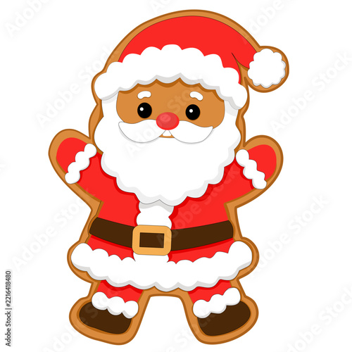 gingerbread santa claus