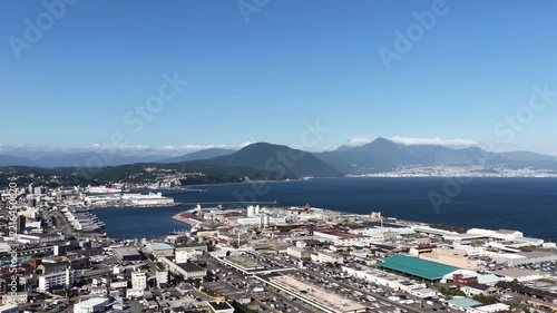 ［大分県］大分市内街並み（空撮）2026.10