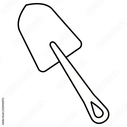 Trowel outline