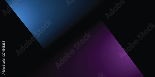3d rendering of purple and blue abstract geometric background. Cyberpunk concept. Scene for advertising, technology, hi-tech, showroom, banner, game, E-sport, business, luxury. Sci-Fi Illustration