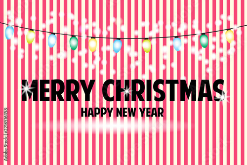 Christmas and new year background
