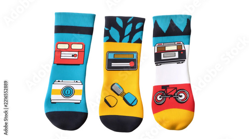 Vintage Pattern Kids Socks