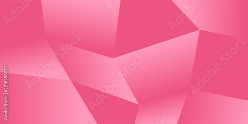 Modern abstract background, Polygon elegant gradient pink background, for presentation business banner or web background, vector