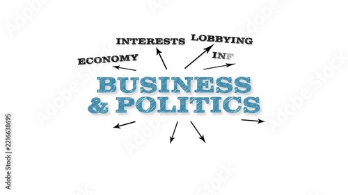 BUSINESS & POLITICS Concept Map Exploring Influence on Public Decisions