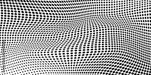 Background with monochrome dot texture. Polka dot pattern template. Background with black dots - stock vector dots basic background dots