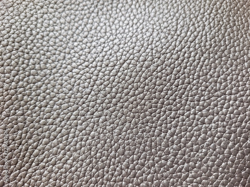 Premium Gray Leather Texture Background with Natural Grain Pattern and Detailed Upholstery Surface for Luxury Material Design