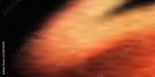 Vibrant grainy background dark charcoal gray and warm glowing orange diagonal light beam transition surface showing heavy digital film grain texture and horizontal motion blu banner backdrop