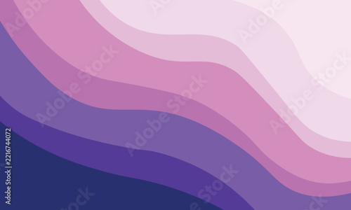 Abstract Pink Purple Wavy Gradient Background Vector