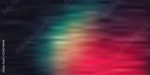 Vibrant grainy background dark midnight blue and vivid crimson red horizontal color gradient surface displaying heavy digital film grain texture and horizontal motion blur ef banner backdrop