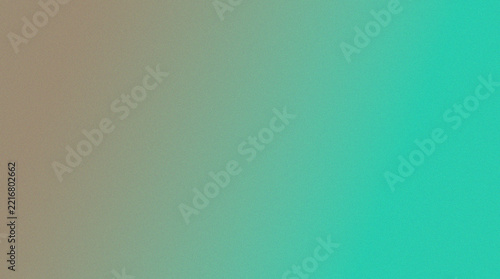 Abstract Green and Teal Gradient Background with Soft Grain Texture
