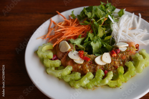 Salmon Salad with Thai Herbs