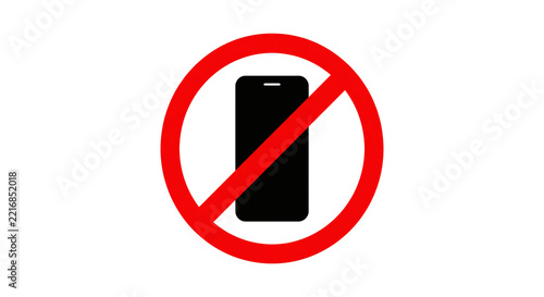 Round red and white no entry sign symbol on transparent background. Circular regulatory road traffic prohibitive sign icon. Safety warning compliance access restriction creates visual.