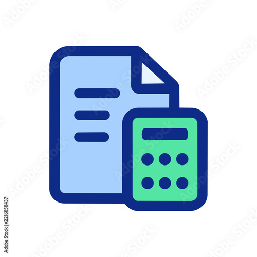 vector calculator icon