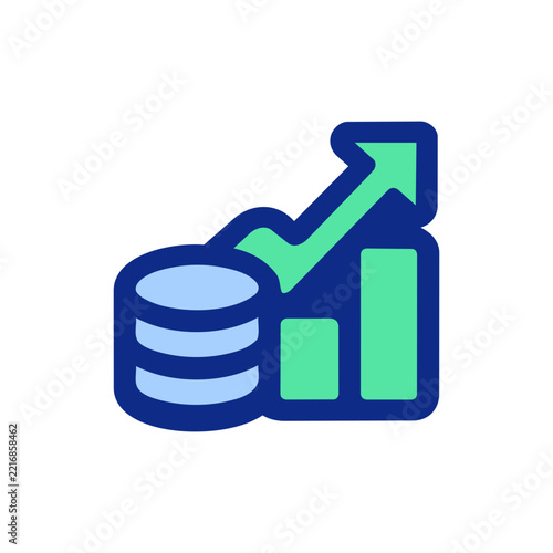 business graph icon