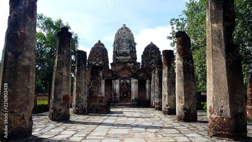 Wat Si Sawai, a temple located in Sukhothai Historical Park, Thailand