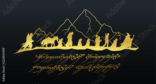 Rings Lord - Middle earth , One Ring , Master Ring.eps, Rings Lord - Middle earth , One Ring , Master Ring fellowship Rings Lord - Middle earth , One Ring , Master Ring.