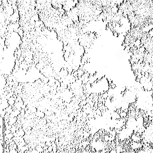 Distressed texture with cracked and rough surface on a white background ideal for grunge effects and abstract designs