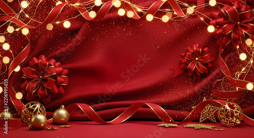Warm string lights on rustic wooden wall