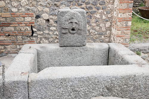 Pompeii Street Fountain ( must have known grief to come)