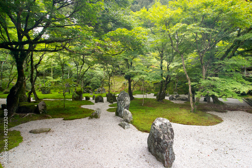 光明禅寺の日本庭園　9月