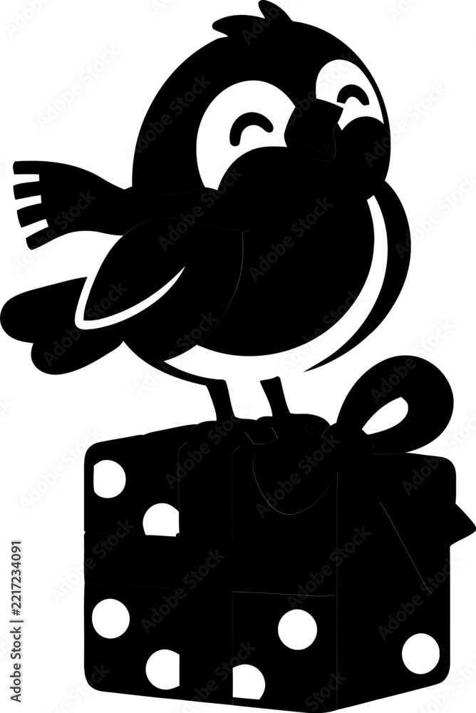 Fototapeta premium animals cartoon mascot collection for Christmas holiday design 