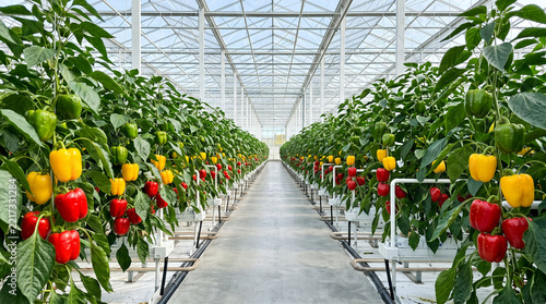 greenhouse with plants