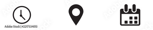 location icon set map pointer pin sign symbol red black outline destination icon place address navigation locator sign vector illustration