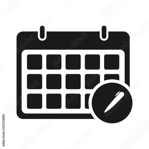 Calendar Icon Vector Illustration for Time Management, Schedule, and Planning Concept