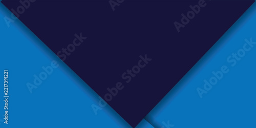 Abstract Dark Blue Background with Geometric Triangle Layer Vector