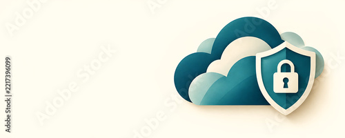 Duotone Cloud Storage with Protective Shield
