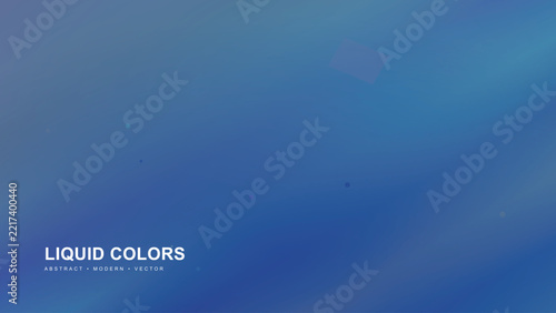 Vibrant blue liquid colors background with subtle geometric elements and grain texture for digital screens.